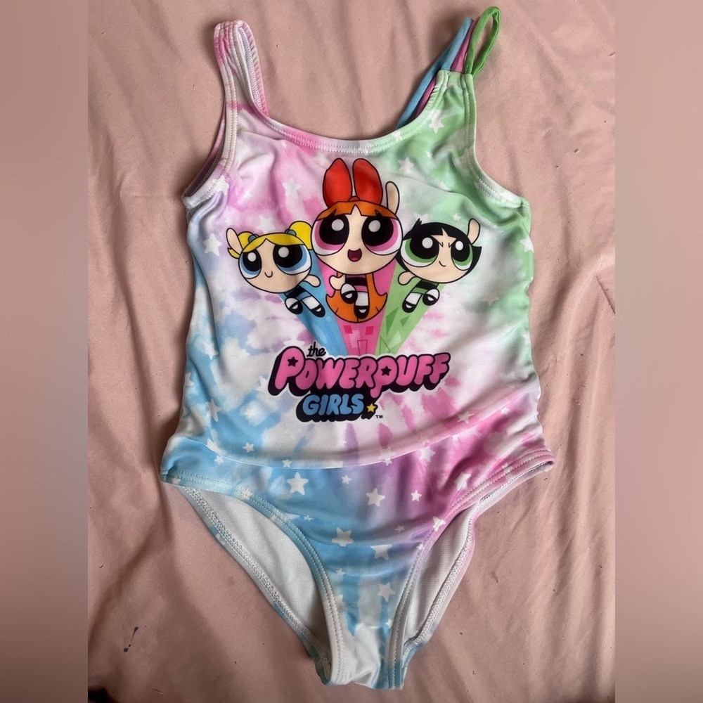 Powerpuff Girls Tie-Dye Swimsuit